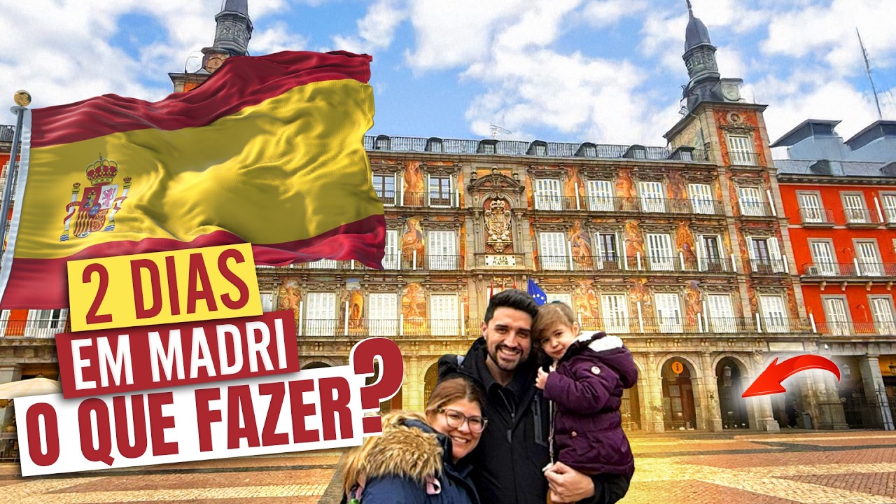 O QUE FAZER EM MADRI EM 2 DIAS? MUITO FRIO!! #eurotrip #viagememfamília 