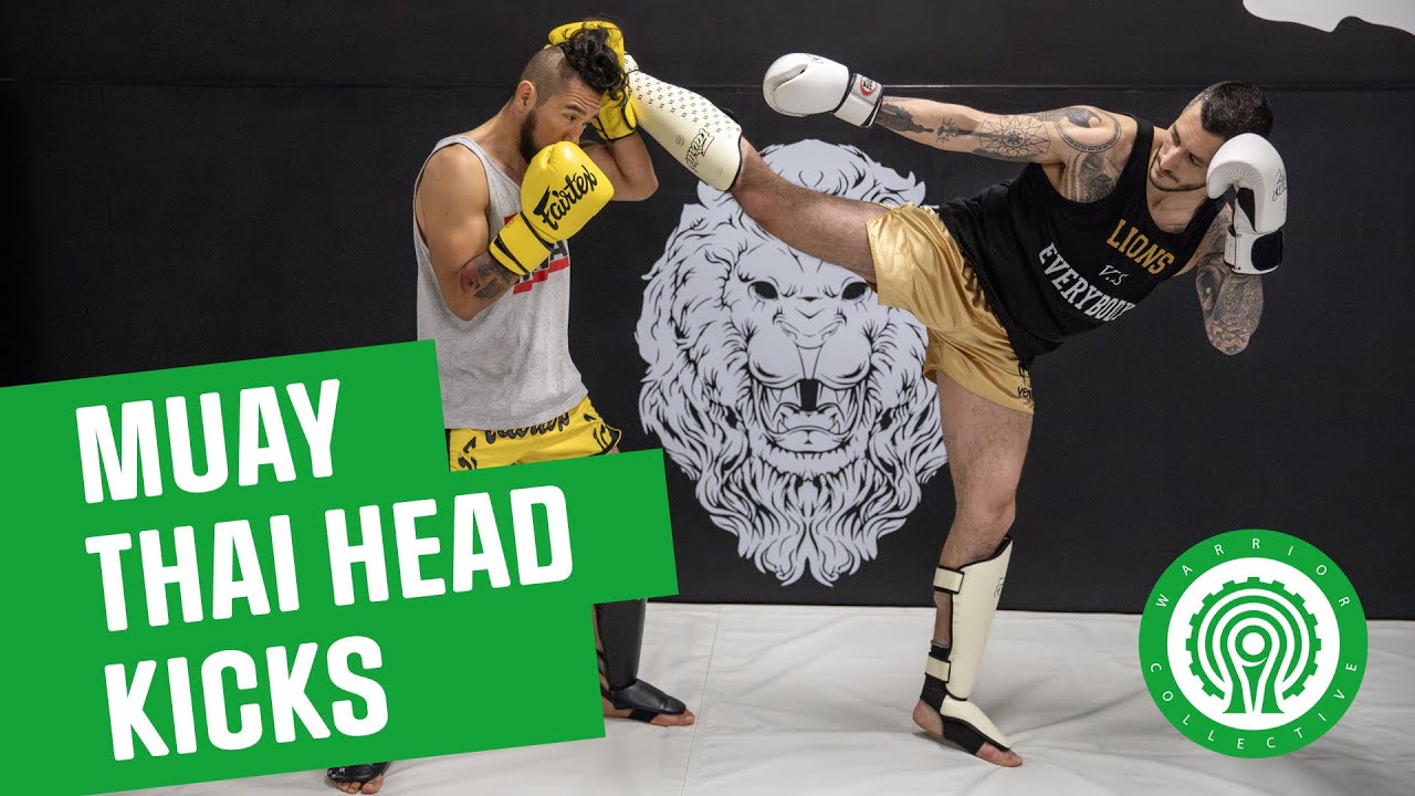 Muay Thai Kicks - 3 Ways to Set Up the Head Kick with Amir Ghassemi