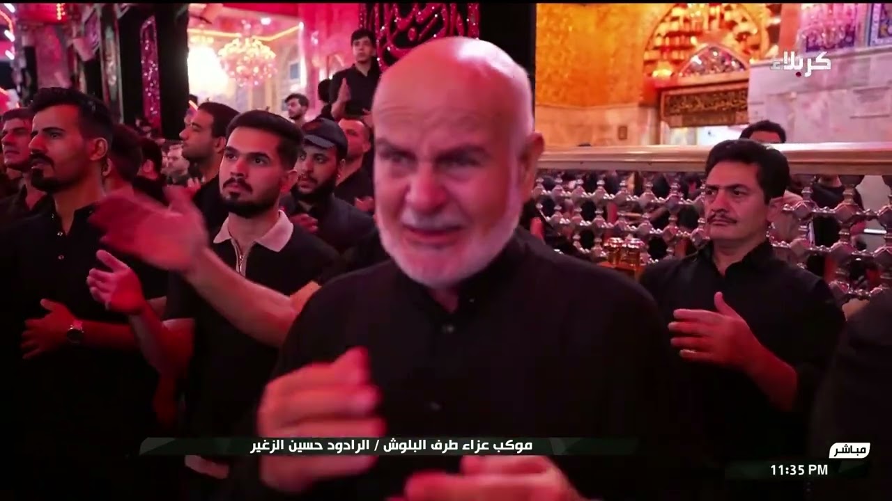 موكب عزاء طرف البلوش - الرادود حسين الزغير
