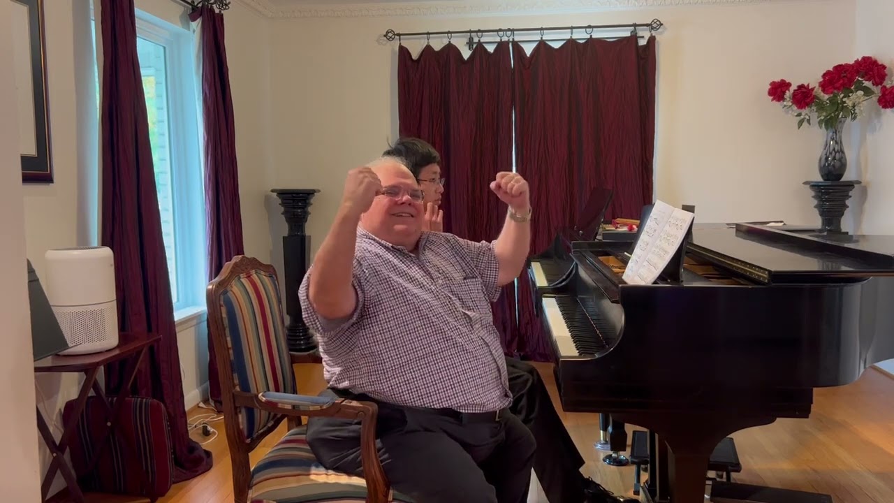 MaterClass with Dr. Robert Roux Rachmaninoff Prelude in B Flat Major, Humfrey Xu.