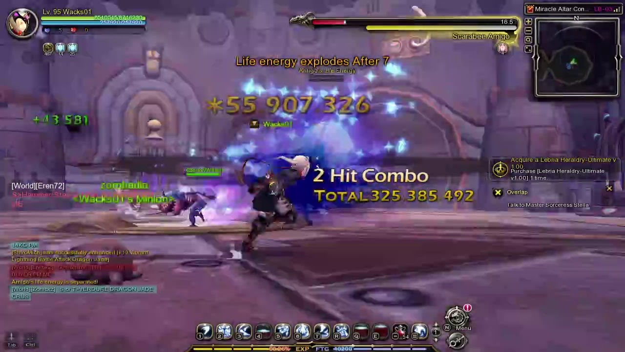 Dragon nest Gameplay Lebrai Heraldry Ultimate | Space information Collector Galsperia location |
