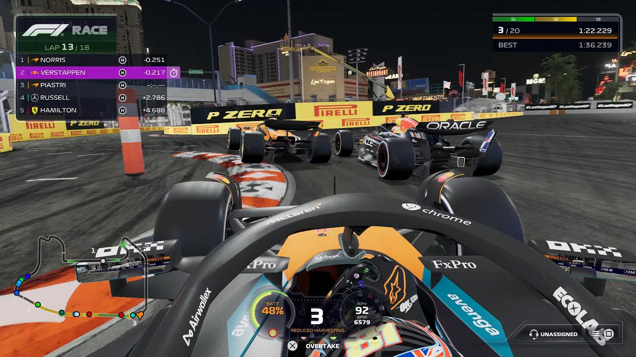 F1 25 | Las Vegas | McLaren MCL39 | Piastri