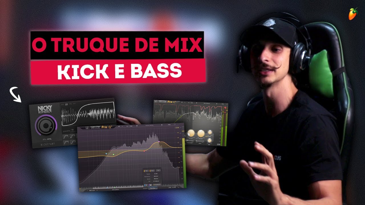 O TRUQUE DE MIX DE KICK E BASS| Como mixar graves