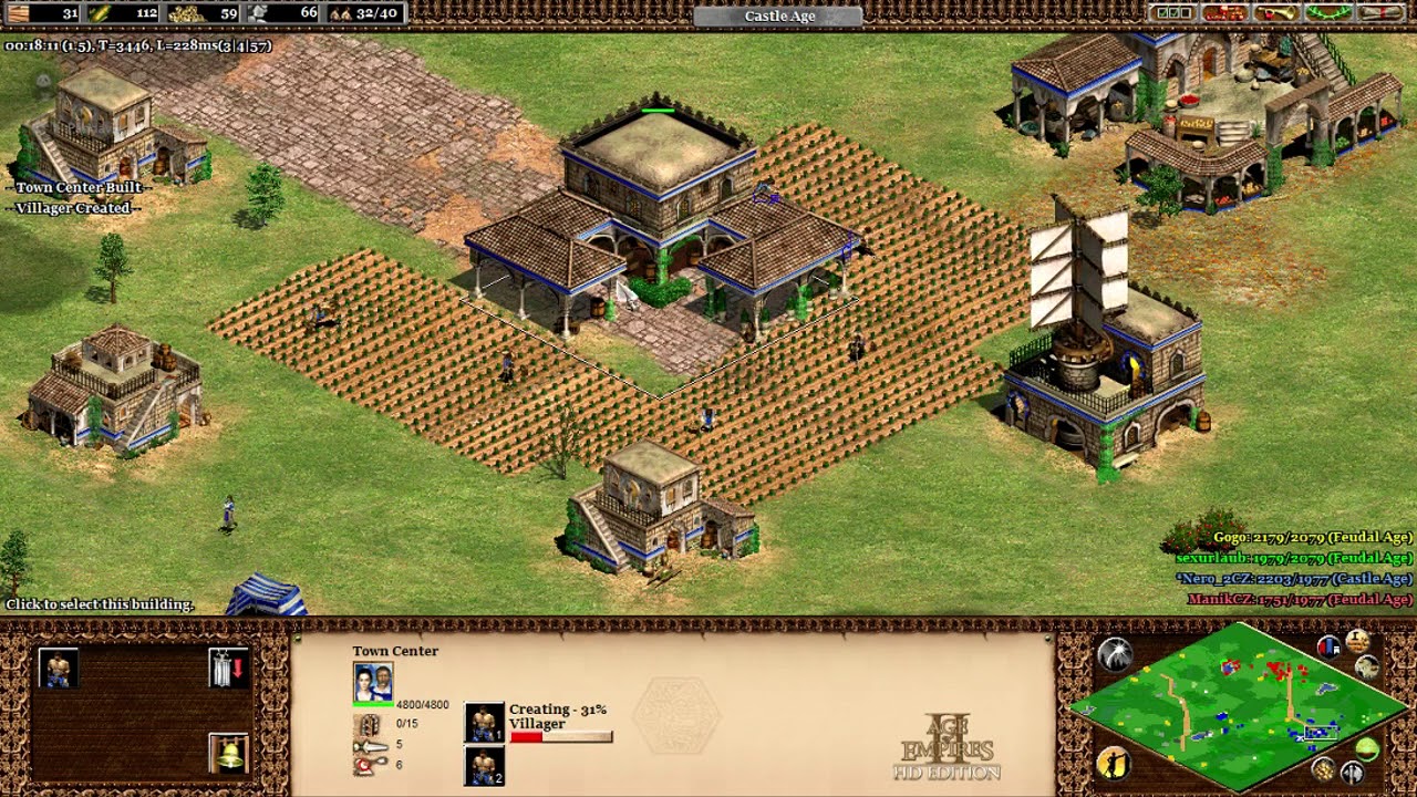 Age of Empires 2: The Conquerors | CZ multiplayer 2v2