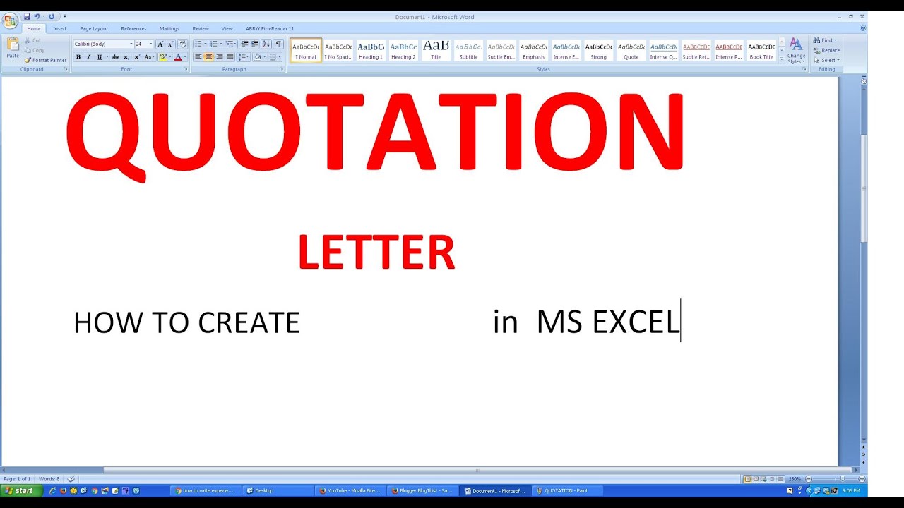 MICROSOFT EXCEL КАК СОЗДАТЬ ПИСЬМО-ПРЕДЛОЖЕНИЕ С КОЛОНКОЙ &laquo;ТЕМА&raquo;