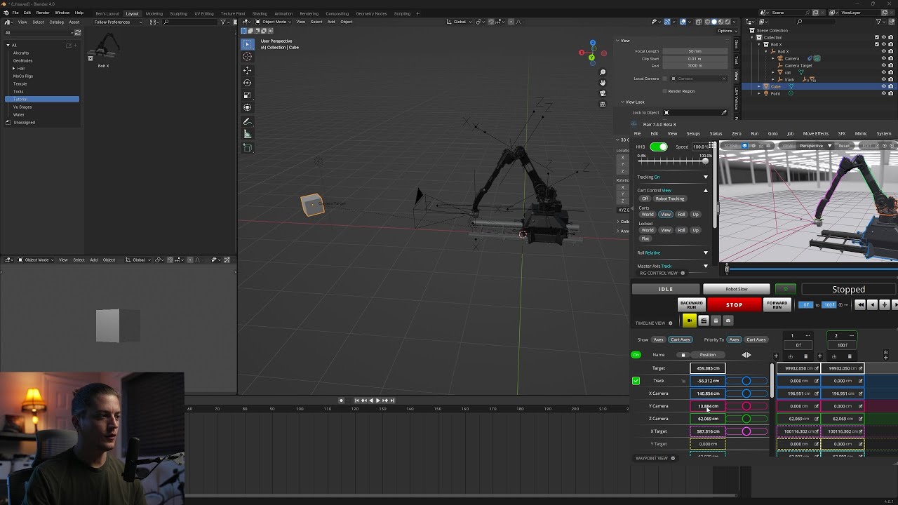 Flair to Blender OSC Rig