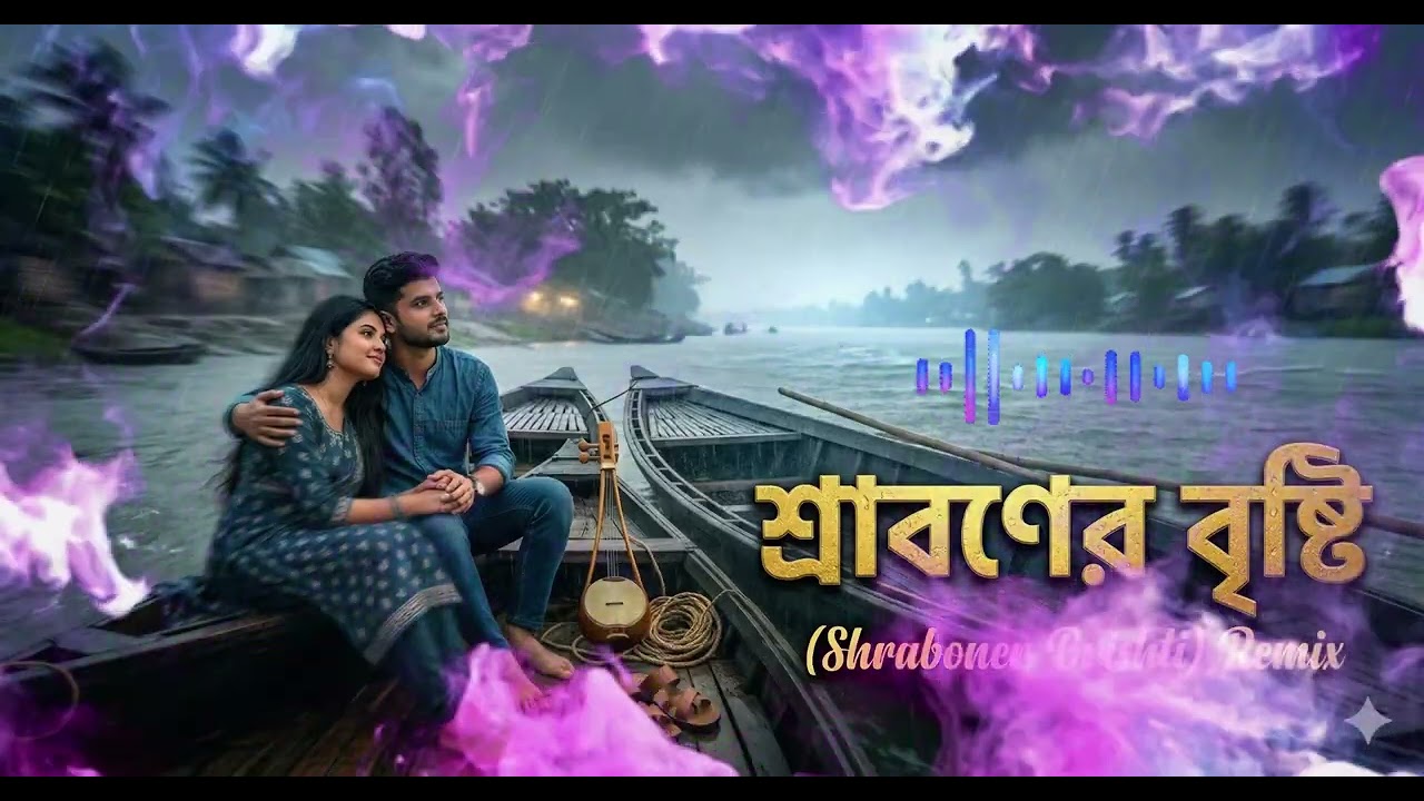 শ্রাবণের বৃষ্টি | Shraboner Brishti - Emotional Monsoon Folk Song | Bangla Baul Vibes