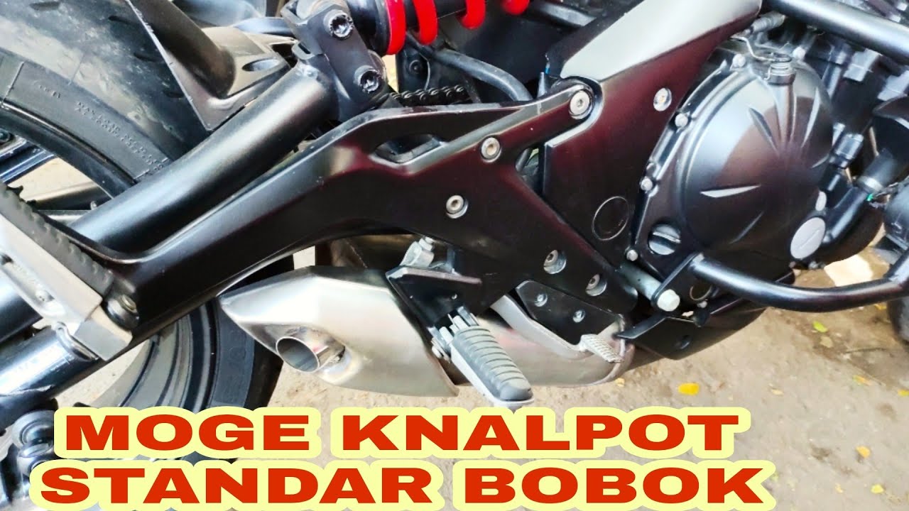 CEK SOUND KAWASAKI ER6N MUFFLER STANDAR BOBOK DI BENGKEL SKR RACING EXHAUST CILEDUG TANGGERANG