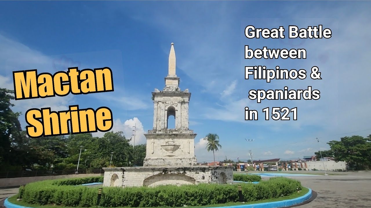 Mactan Shrine. Historical landmark in Lapu-Lapu City Philippines.