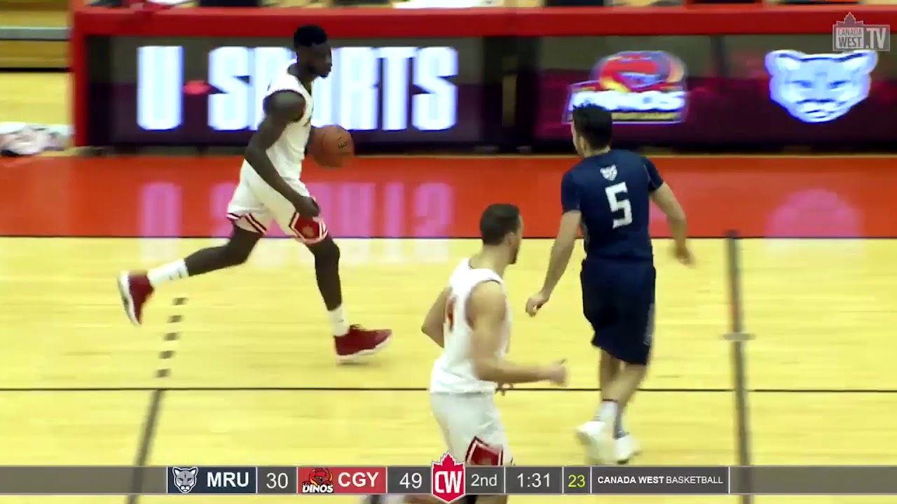 MBB HIGHLIGHTS: Dinos vs. Mount Royal, Feb. 1, 2018