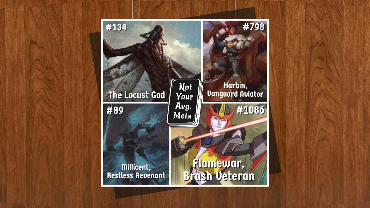 NYAM Ep. 103: The Locust God vs Harbin vs Flamewar vs Millicent #MTG #EDH #Gameplay Video