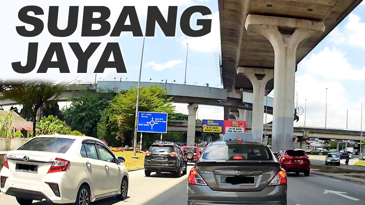 Kuala Lumpur: Subang Jaya - Persiaran Kewajipan - SS12/13 - Lebuhraya KESAS - Sunway - Sri Petaling
