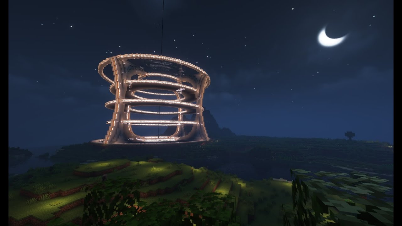 Minecraft Timelapse | Everlands MC | Season 1 | Futuristic Mega Base