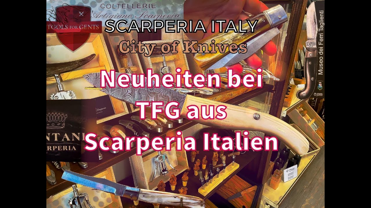 Neuheiten bei Tools For Gents aus Scarperia in Italien (Reise-Vlog)