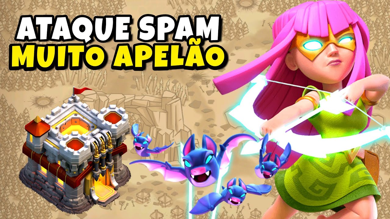 ESSE ATAQUE &Eacute; MUITO FORTE E F&Aacute;CIL DE USAR NO CV11 | Clash Of Clans