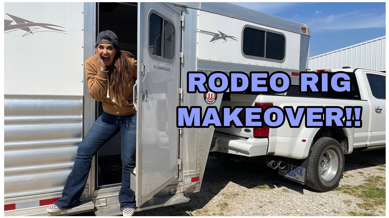 MY TRAILER GOT A MAKEOVER!!!!