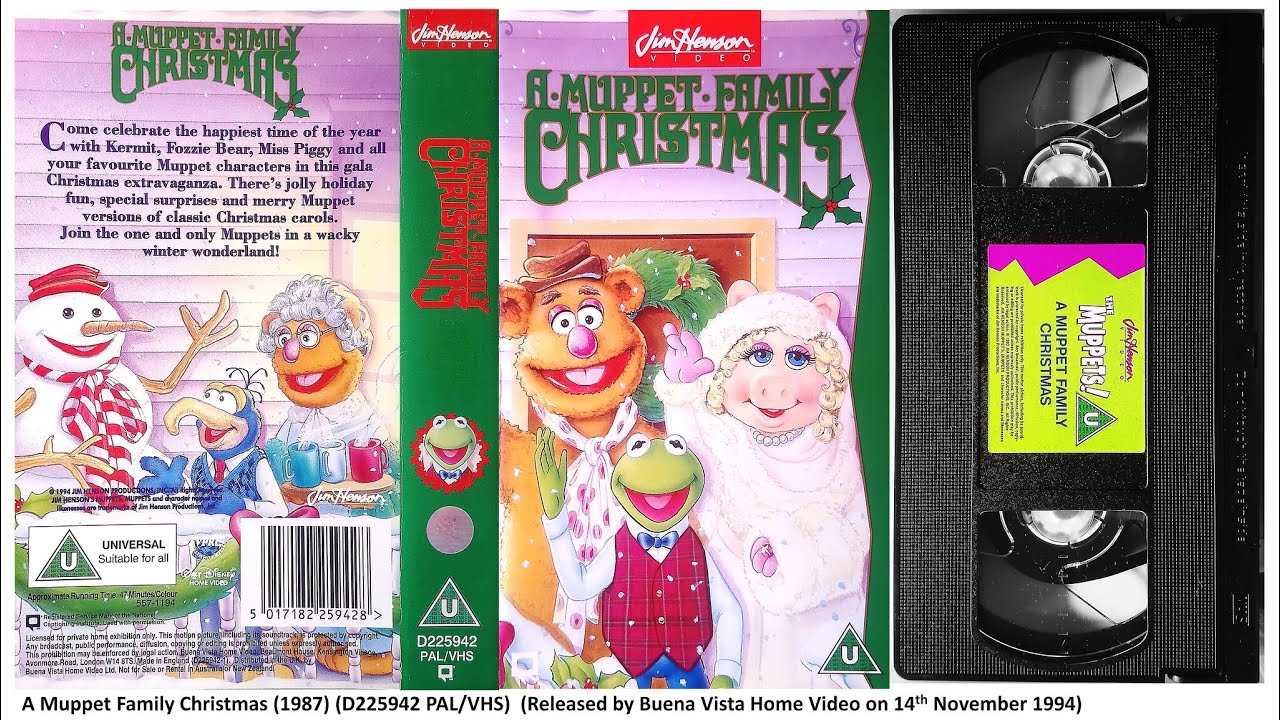 A Muppet Family Christmas (1987) [UK VHS 1994]