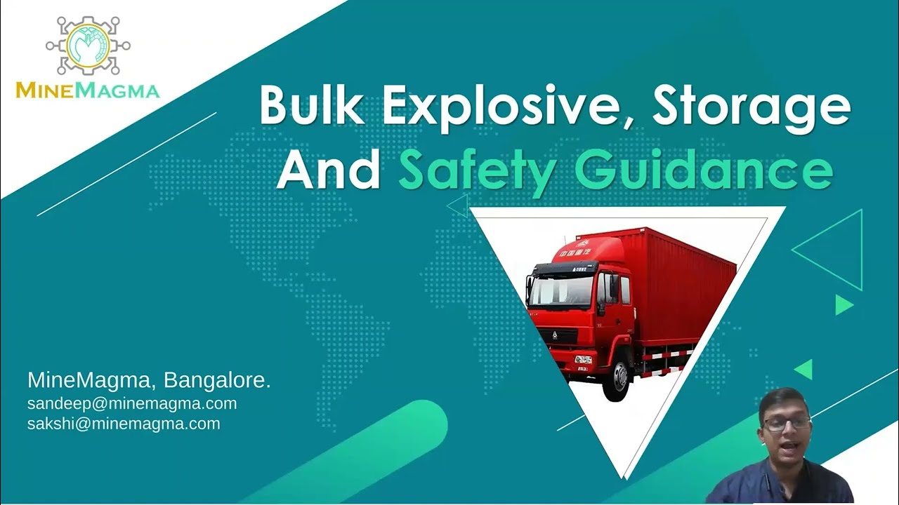 Bulk Explosive, Storage of explosives_Safety Guidance for transportation of explosives_explosives