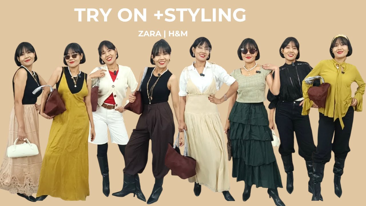 ZARA & H&M Try-On Haul | Plain to Stylish Outfit Styling