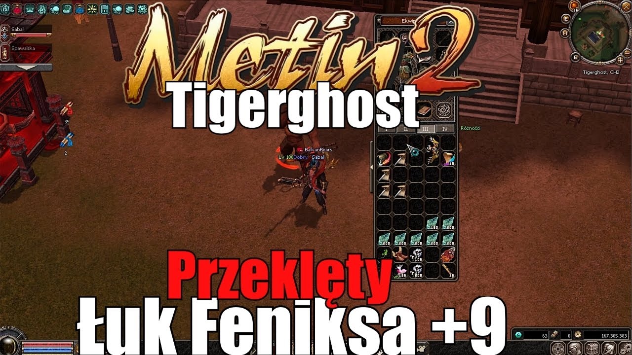 Metin2 TigerGhost - Przeklęty Łuk Feniksa - 6 i 7 bonus w Tarczy i Kolczykach - Do przodu #9