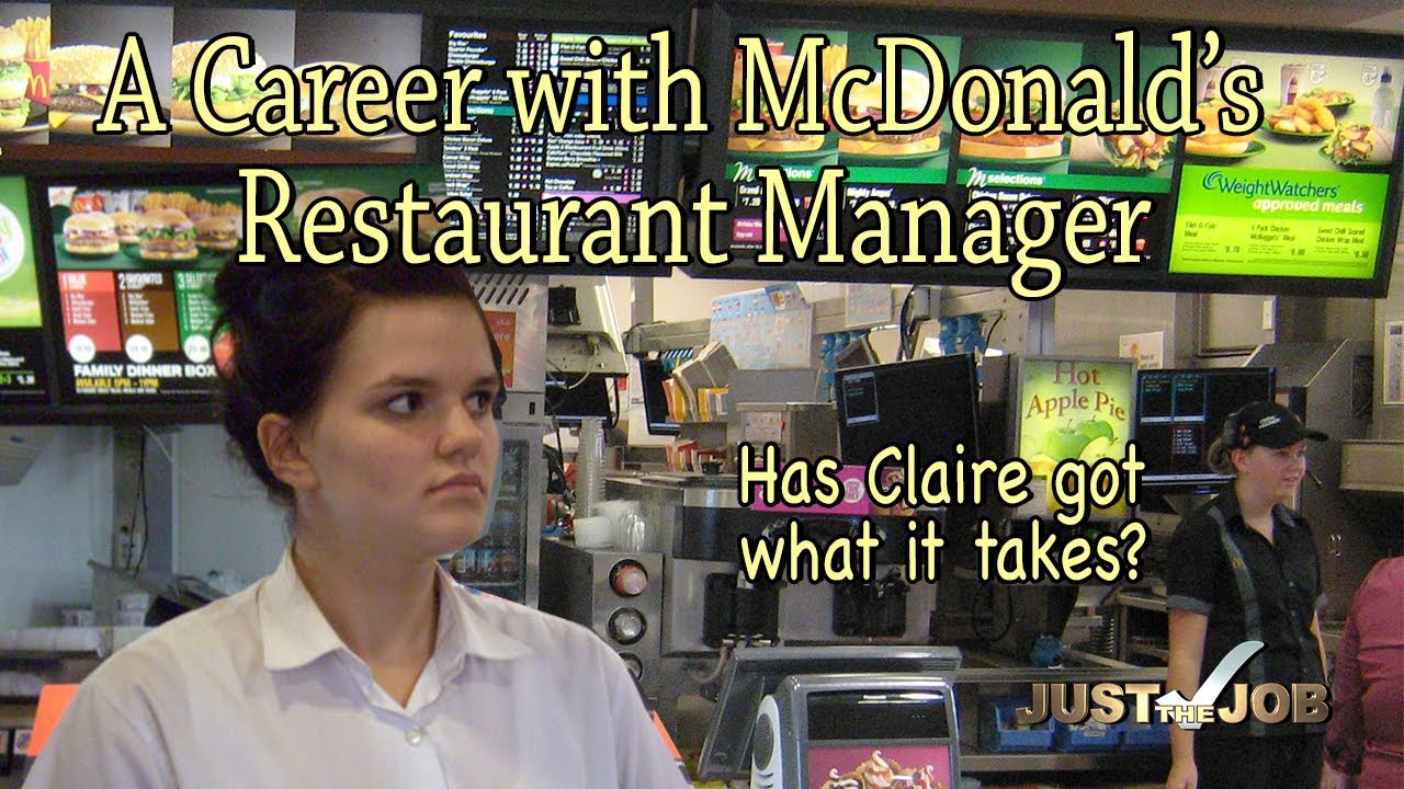 Карьера в McDonald's — менеджер ресторана