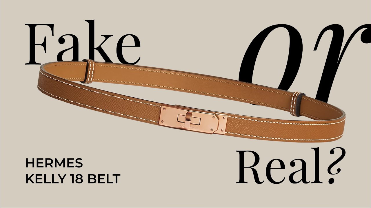 Оригинал или подделка: Hermes Kelly Belt