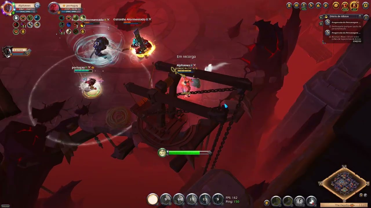 Depths 2v2 POV Healer/DPS #2 - Albion Online
