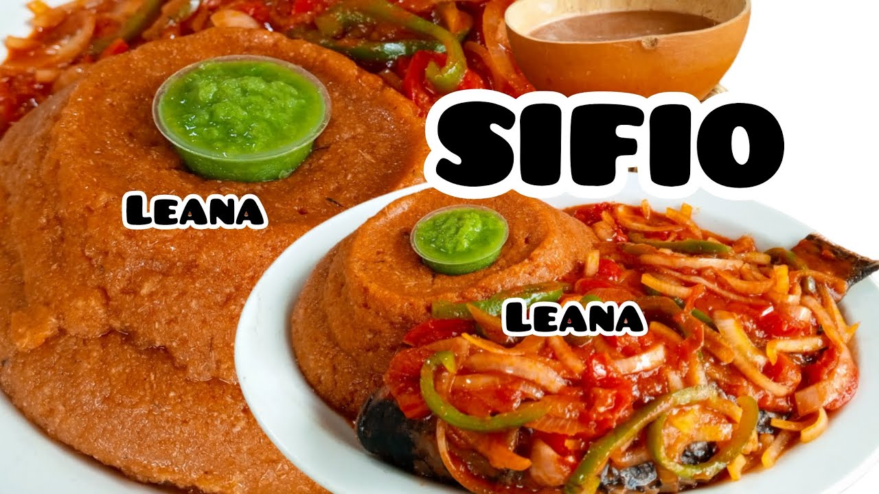 AVEC DU GARI,DU POISSON FRAIS ET DES LÉGUMES, JE ME RÉGALE | SIFIO PINON |RECETTE TOGOLAISE