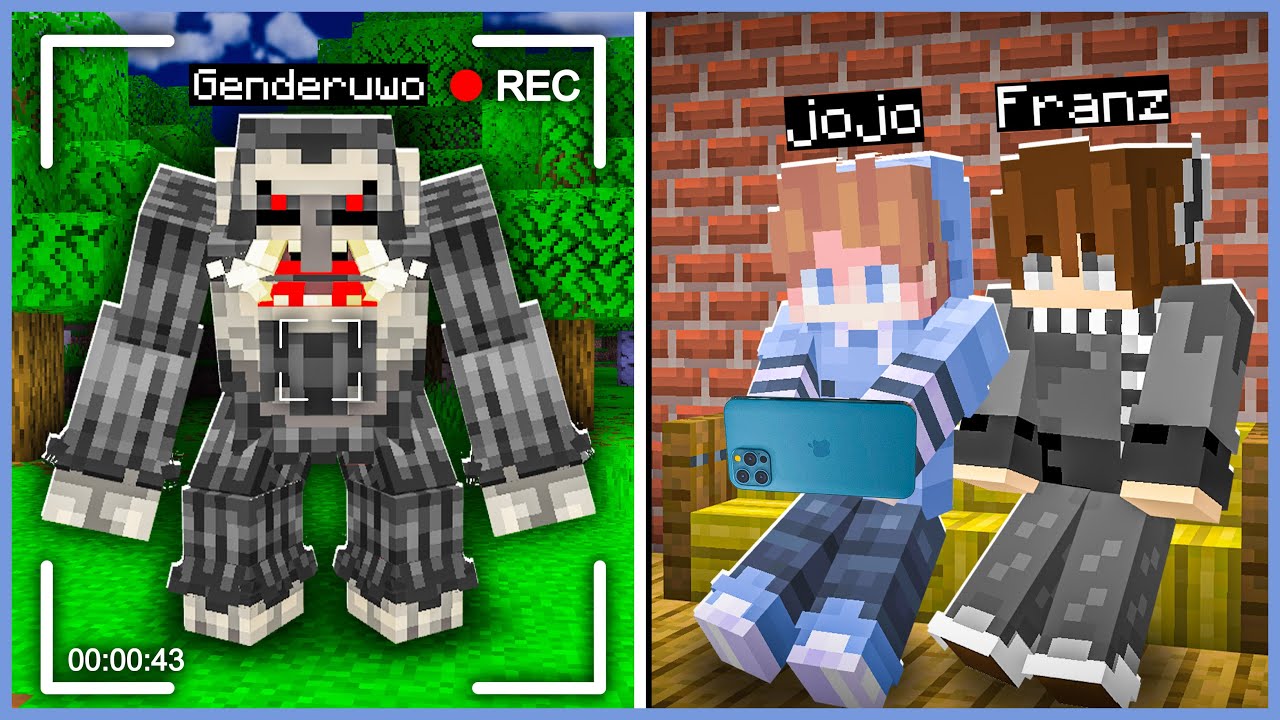 JOJO & FRANZ MELIHAT CCTV HANTU GENDERUWO di MINECRAFT