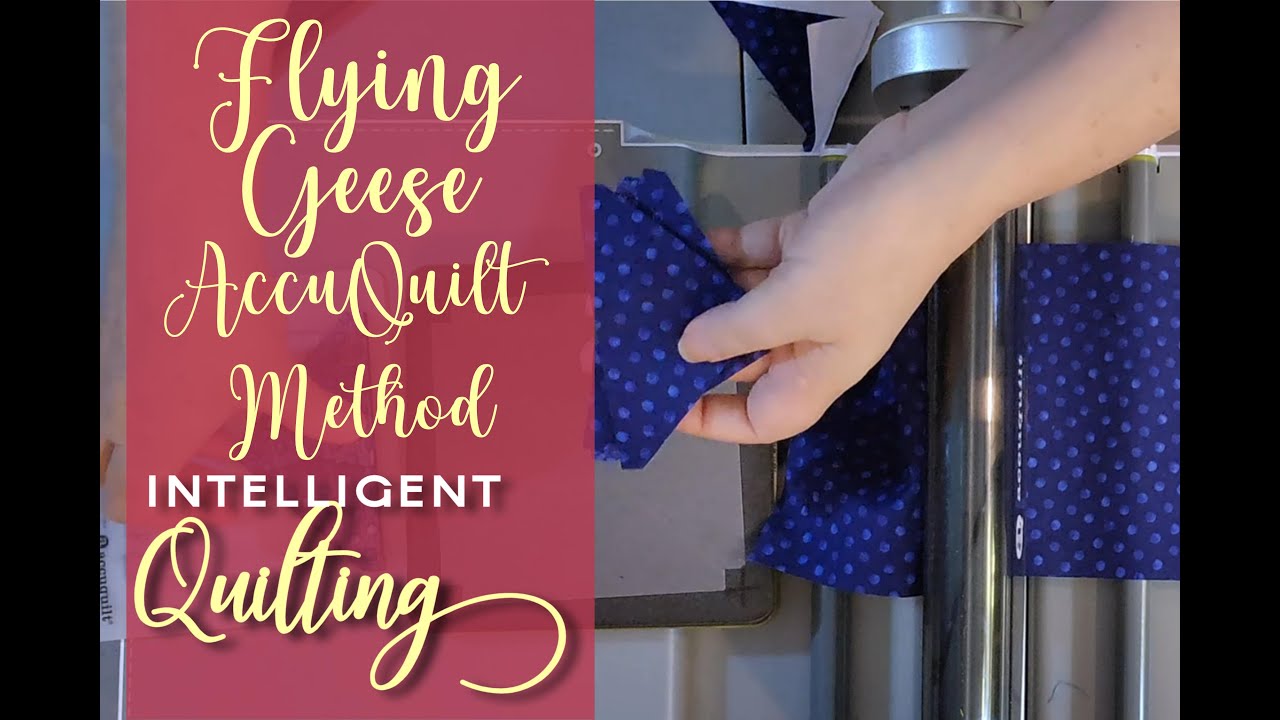 How to Make Flying Geese with AccuQuilt