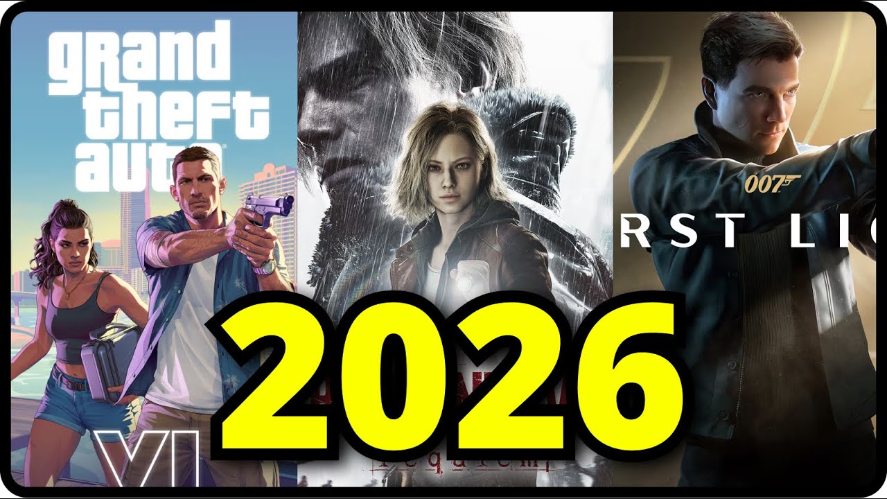 🎮 JOGOS MAIS AGUARDADOS DE 2026