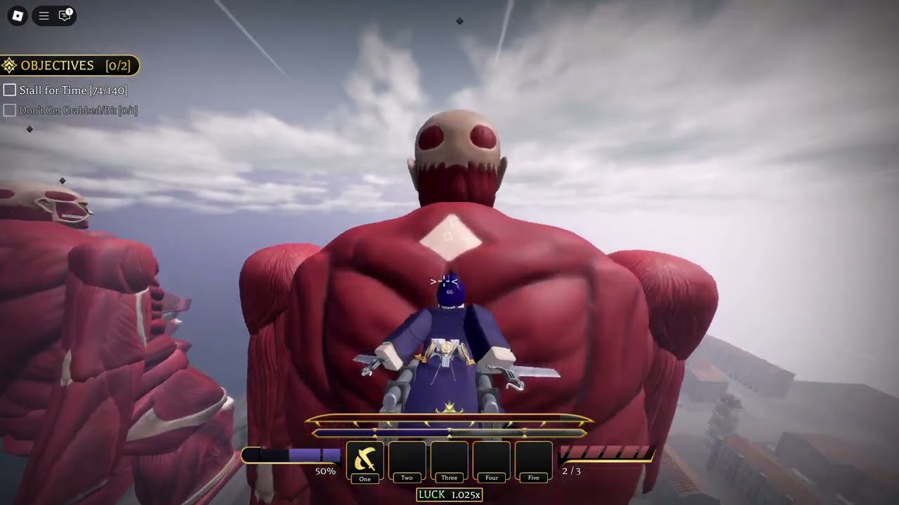 Roblox | Attack on Titan: Revolution | I faced The RUMBLING | Gaming Before School |