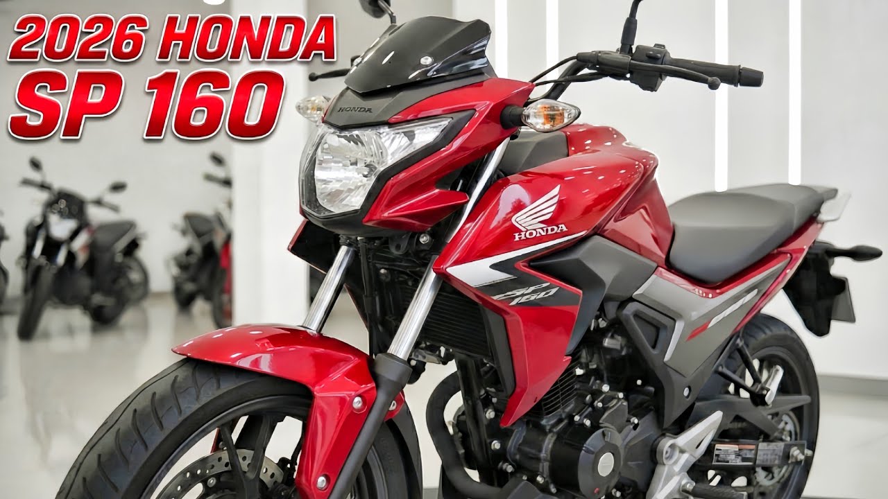 Honda SP 160 Double Disc 2026 года &ndash; обзор и первое знакомство с новой моделью!