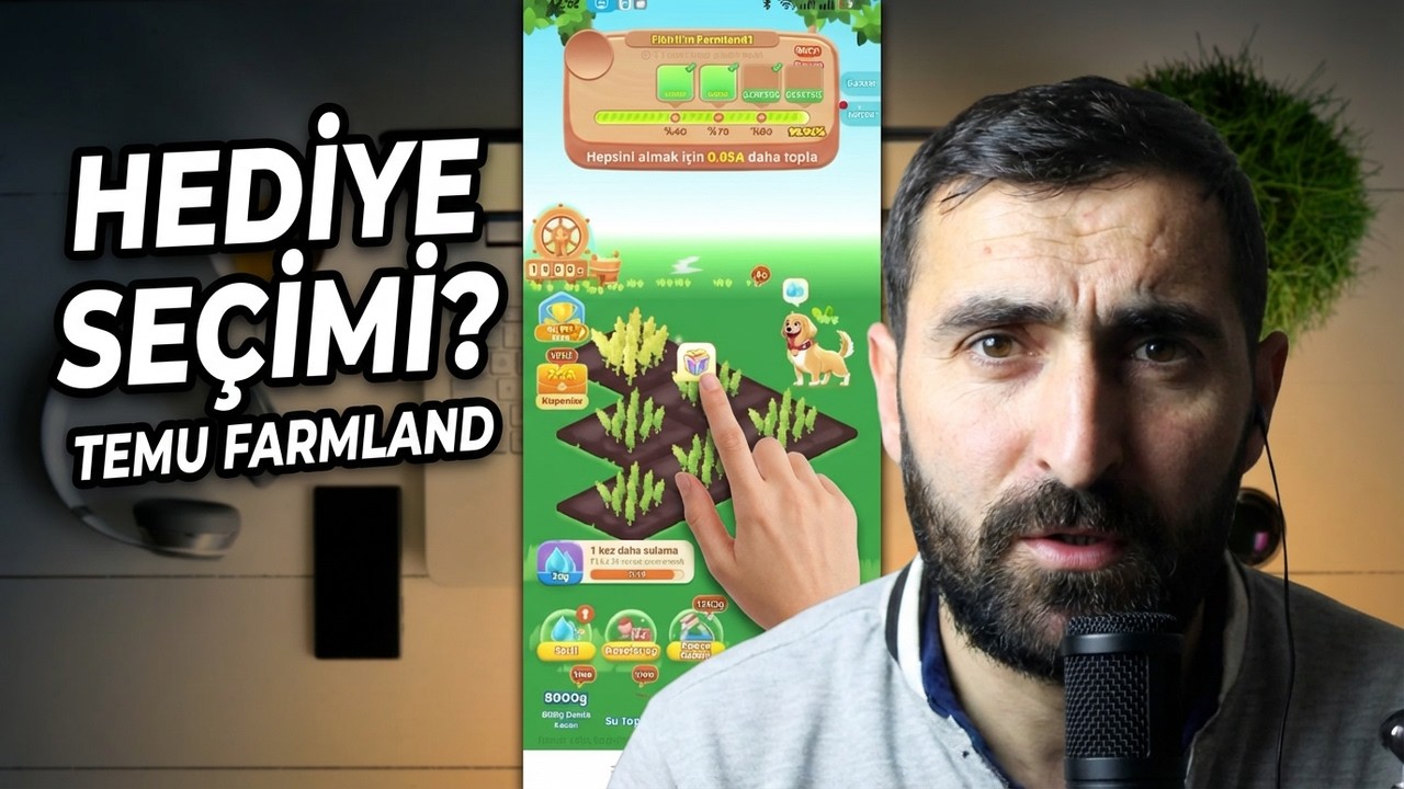 Temu Farmland hədiyyə seçimi