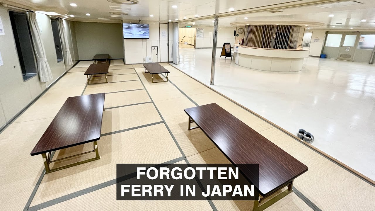 Spending a Night on the Japanese Forgotten Ferry | Kokura to Matsuyama