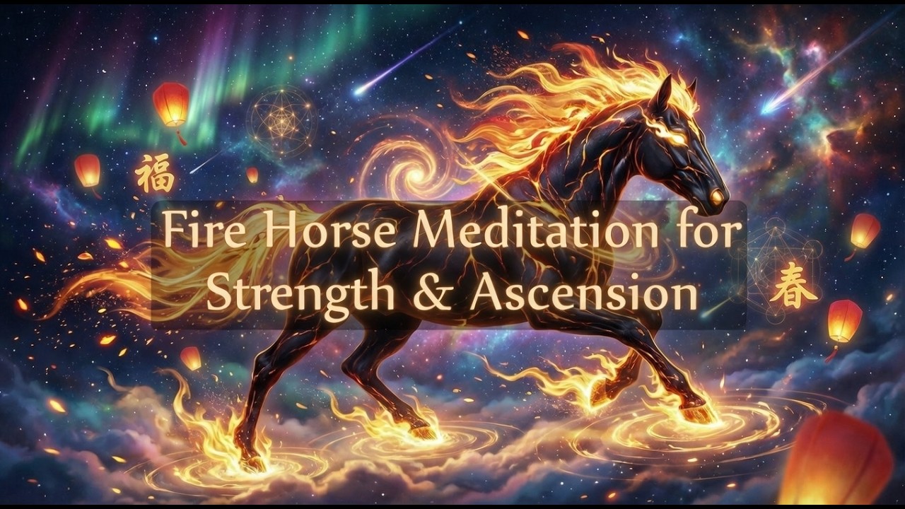 🔥🐎 Awaken the Warrior Spirit | Fire Horse Meditation for Strength & Ascension ⚔️✨