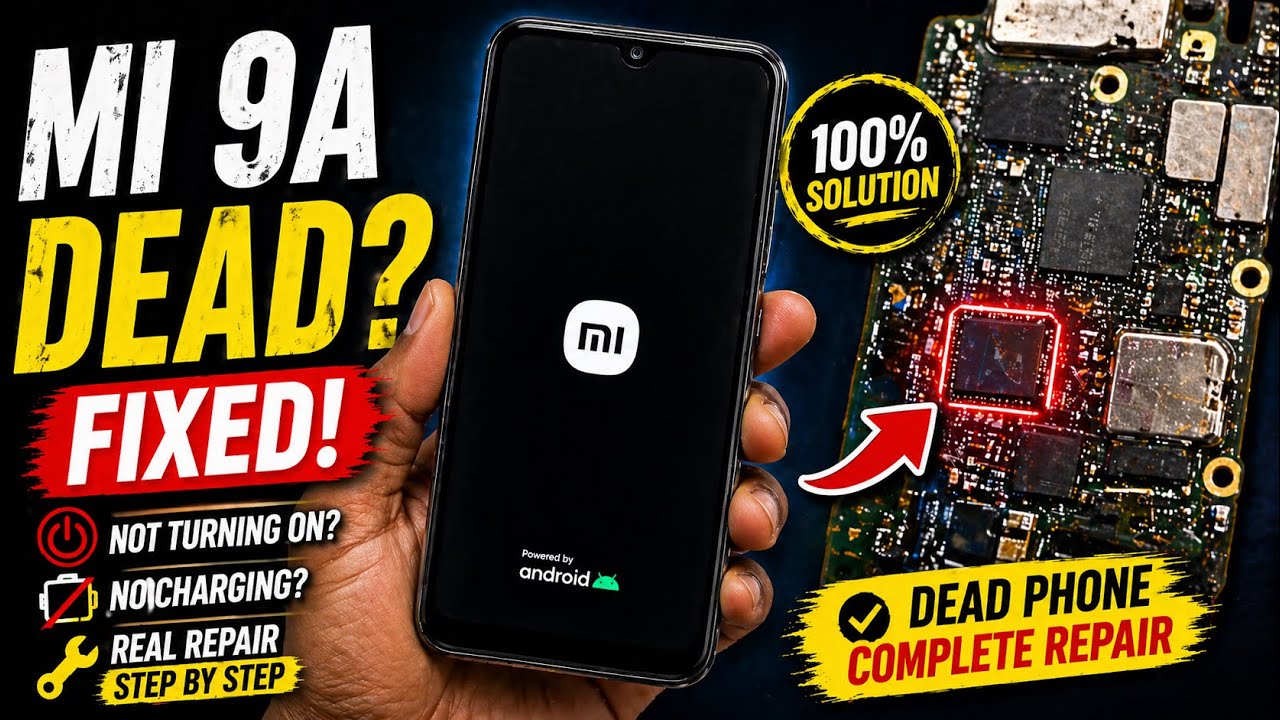 mi 9a/9c dead | cpu line short 