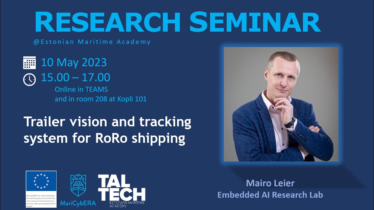 RoRo Shipping Trailer Vision and Tracking System