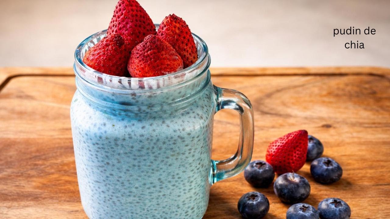 🌿🍏Pudín de Chía Saludable | Con Kéfir, Frutas y Sin Azúcar