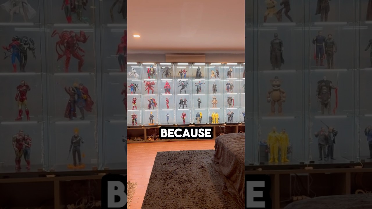 Rearranging my ENTIRE collection #collection #actionfigures #hottoys #fyp #actionfigurecollection