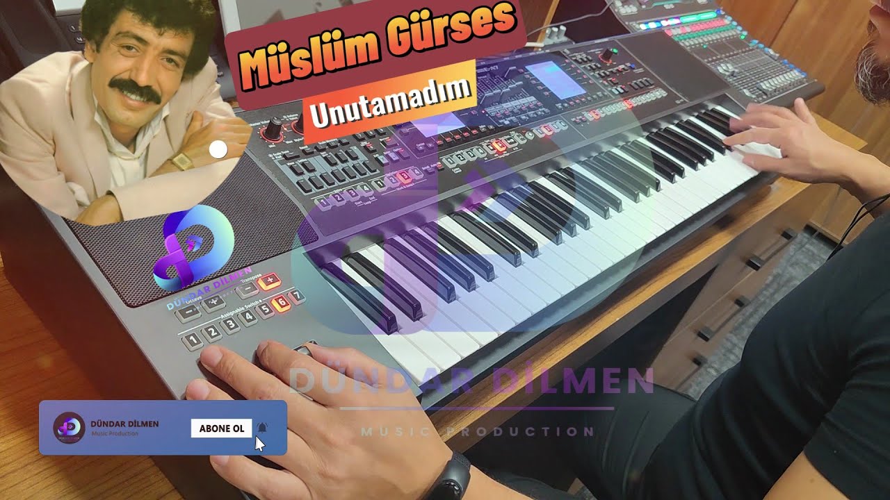 #MüslümGürses #Unutamadım #Org #Korg #Roland Unutamadım (2024) -intro-(Roland E-A7)
