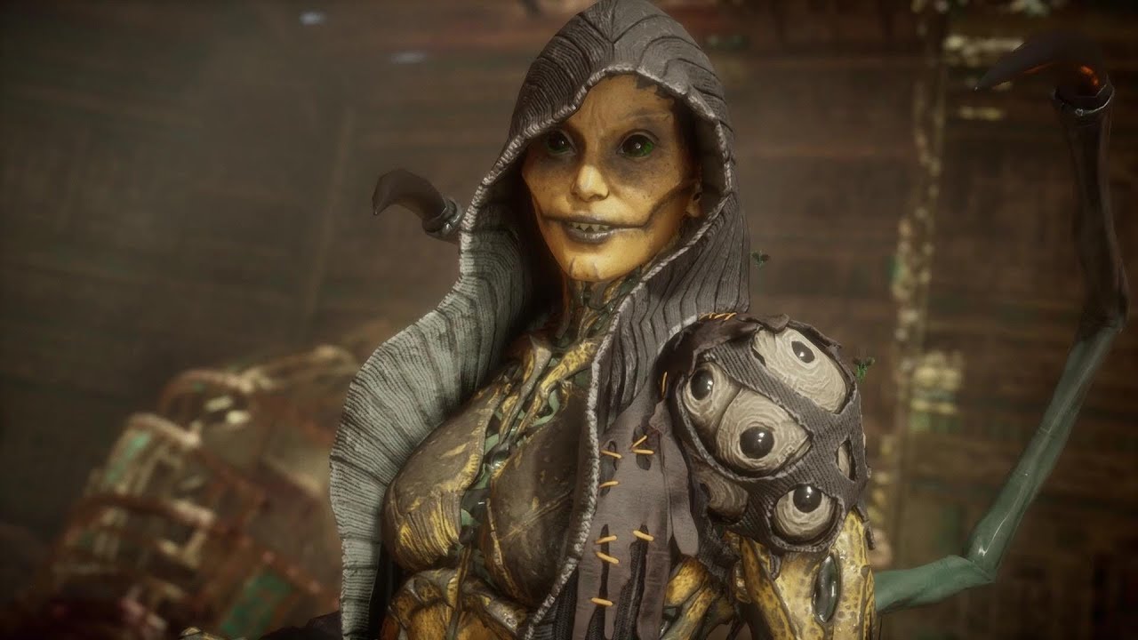 Mortal Kombat 11: D'Vorah Все вступительные диалоги