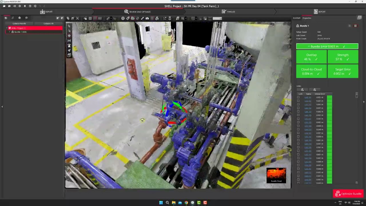 3D laser scanning to Oil & Gas plant in Riyadh, KSA