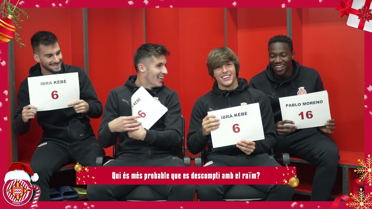 📋 QUI ÉS MÉS PROBABLE... | Christmas Edition 🎄 Álex Baena, Valery, Pablo Moreno i Ibra | Girona FC