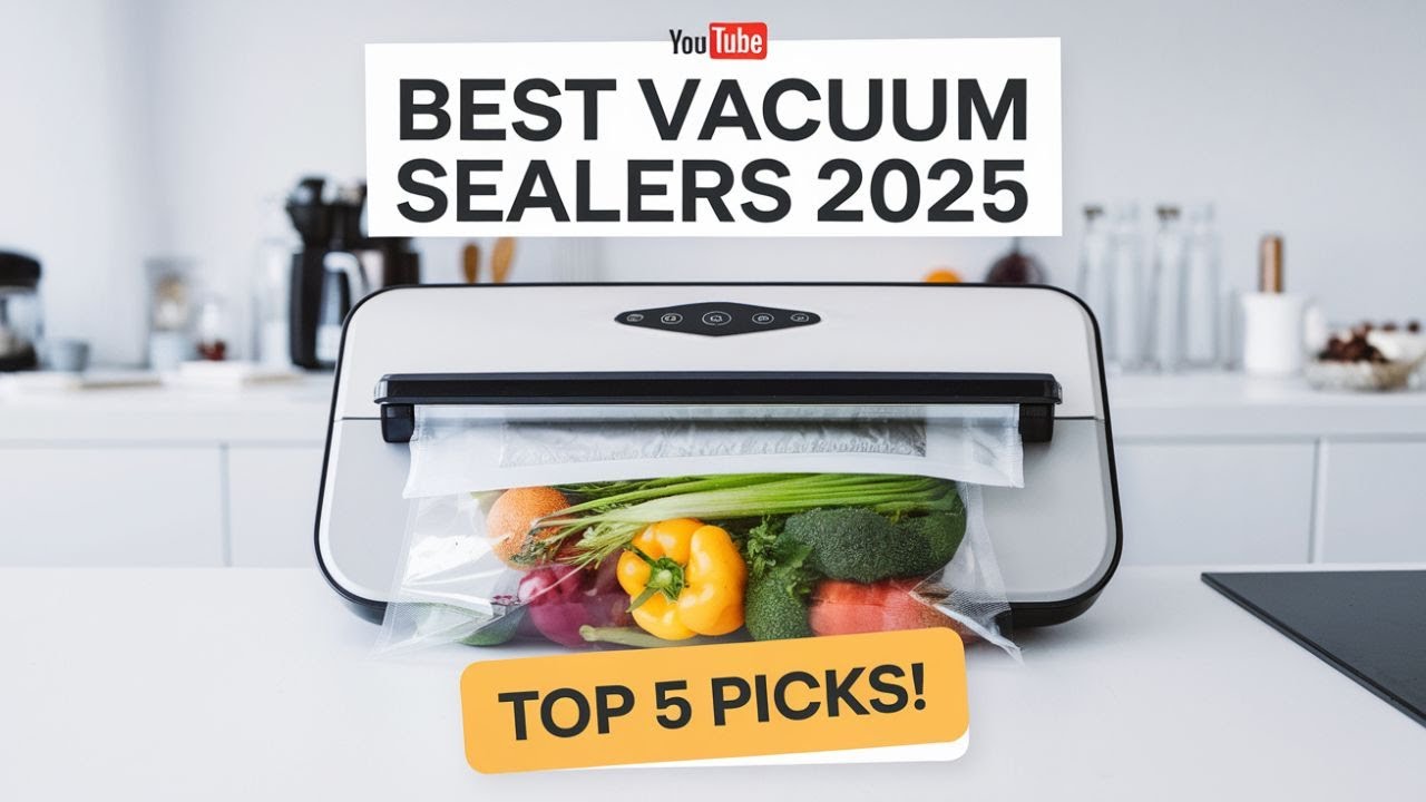 The 5 Best Vacuum Sealers of 2025 &ndash; Buying Guide & Depth Reviews