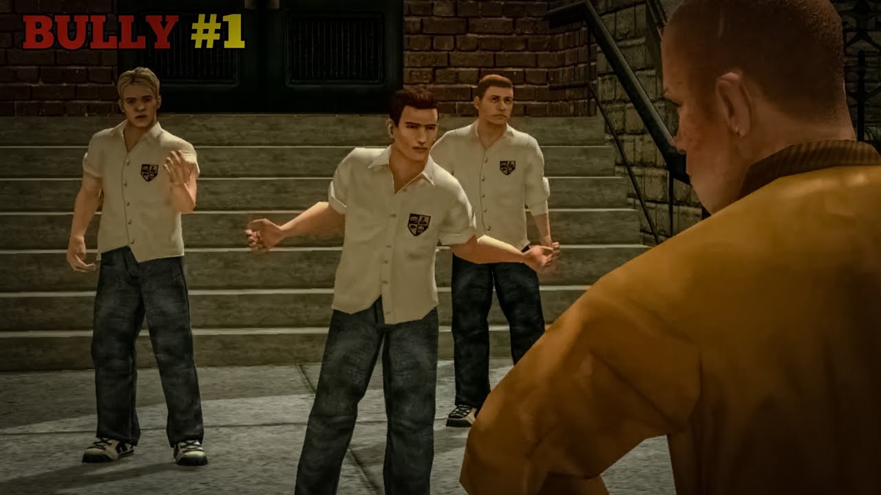 FIGHT ON THE FIRST DAY OF SCHOOL | BULLY GAMEPLAY #1