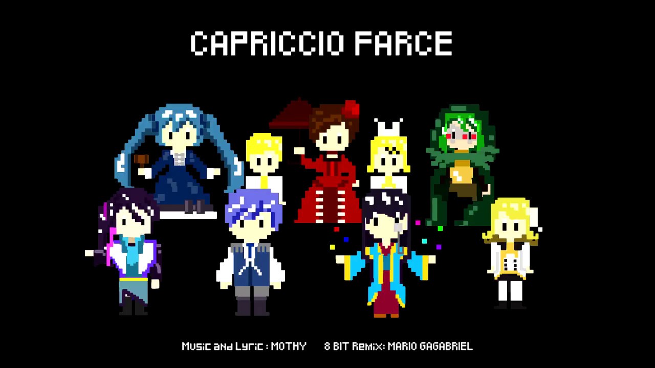 【Vocaloidx8】 Capriccio Farce 【8-Bit Short Remix】