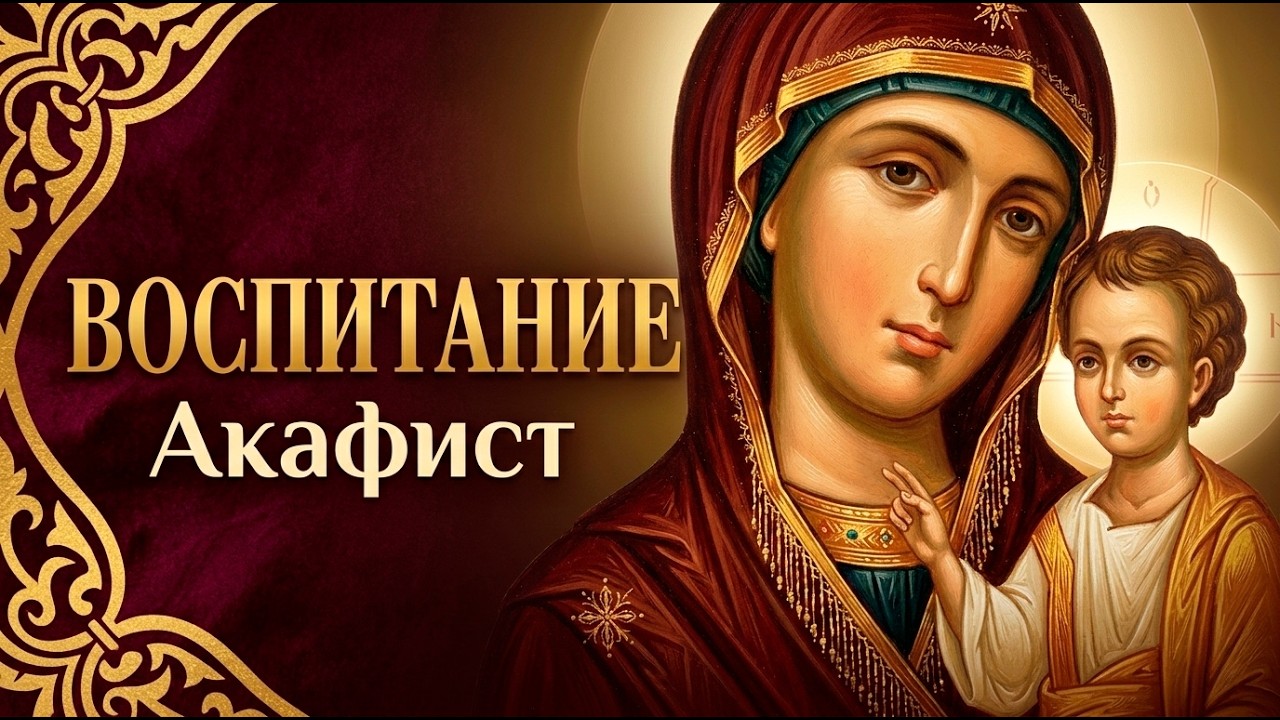 АКАФИСТ Божией Матери «ВОСПИТАНИЕ» | Сильная молитва о детях!