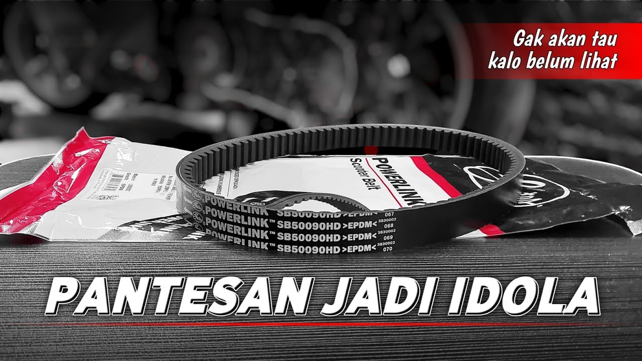 Upgrade cvt lagi. V-BELT GATES POWERLINK. Sebagus apa dari vanbelt ini ?