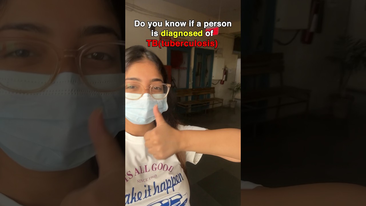 DIAGNOSED with TB? 😱 #youtubeshorts #medical